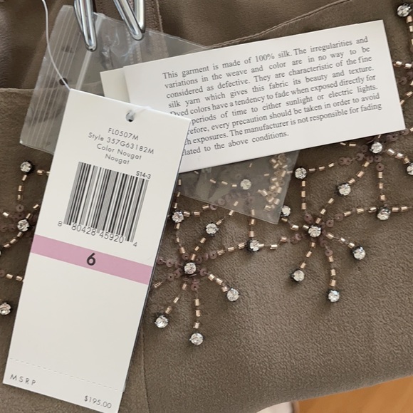 NWT Calvin Klein 100% silk skirt - Picture 4 of 8